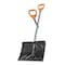 Snow Joe Ergie Systems, Steel Shaft Impact Resistant Snow Shovel, 18" L, 34.5" Shaft, Push/Scoop Combo Blade ERG-SNSH18 - alternate 2